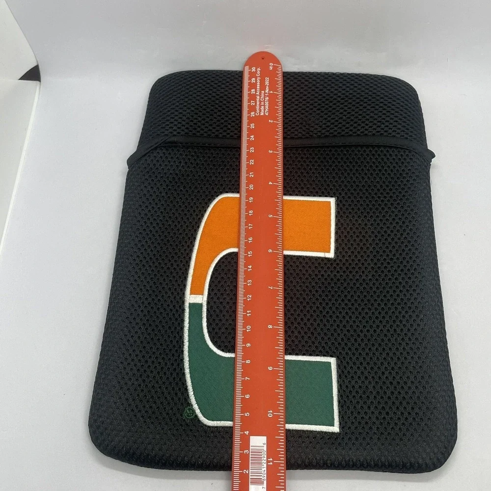 New Miami Hurricanes Cover Tablet Sleeve Case Fits Most Tablets Black